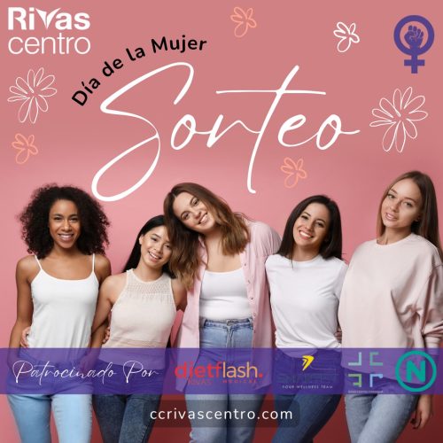 Sorteo dia de la mujer cc rivas centro